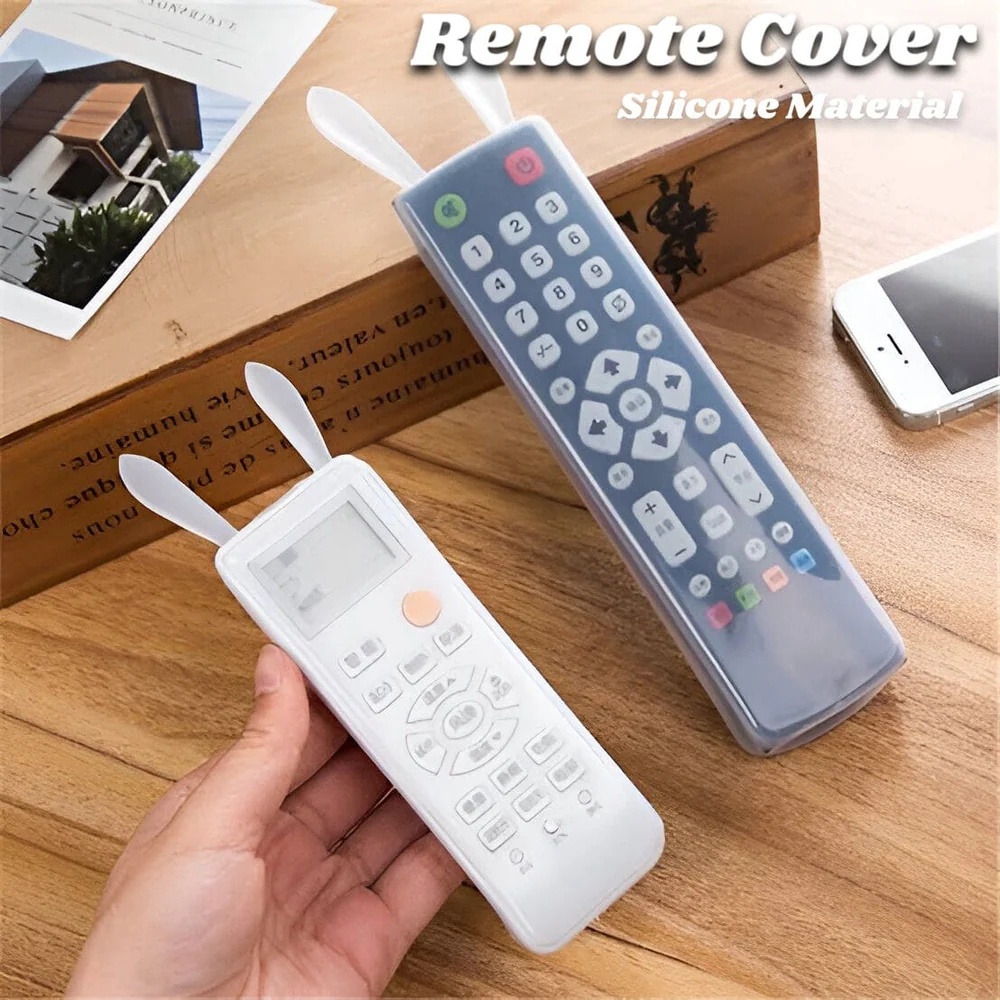 Silicone Remote Cover & Protector – Universal TV, AC & LED Remote Control Case