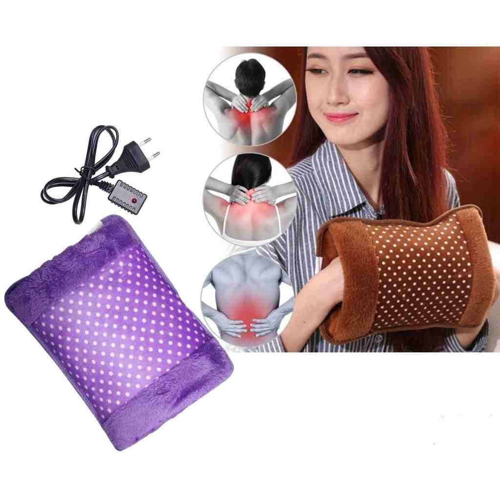 Electric Hot Water bag Heat Pad (Heat Bag) For Pain Relief velvet cloth type also used for hand warm