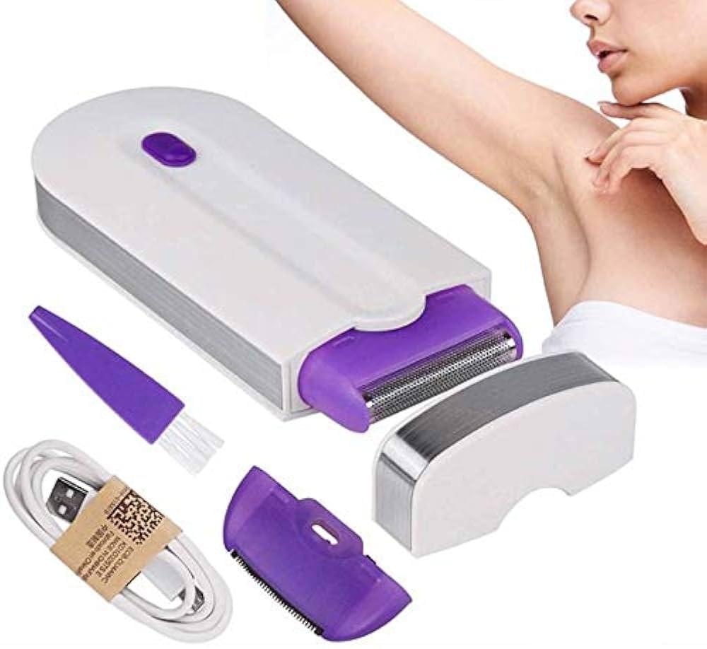 Finishing Touch Laser Hair Removal Two In One Trimmer Pain Free Electric Hair Removal Device For Women