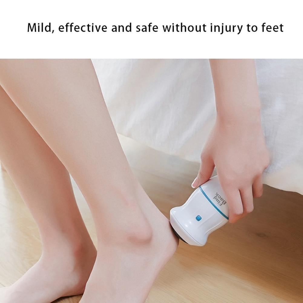 Electric Back Callus Remover with Built-In Vacuum – Rechargeable Foot Grinder for Dead Skin, Cracked Heels & Calluses - Image 2