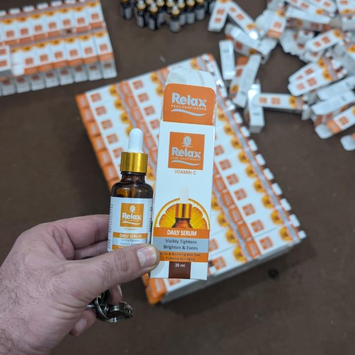 Relax Vitamin C Daily Serum – Brightening & Anti-Aging Face Serum - 30ml - Image 3