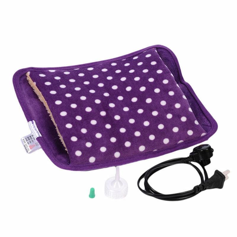 Electric Hot Water bag Heat Pad (Heat Bag) For Pain Relief velvet cloth type also used for hand warmer – Multicolour - Image 2
