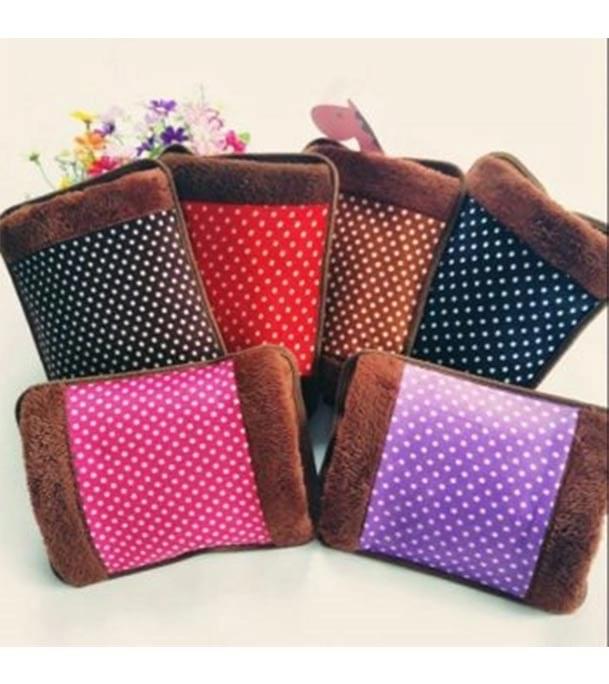 Electric Hot Water bag Heat Pad (Heat Bag) For Pain Relief velvet cloth type also used for hand warmer – Multicolour - Image 4