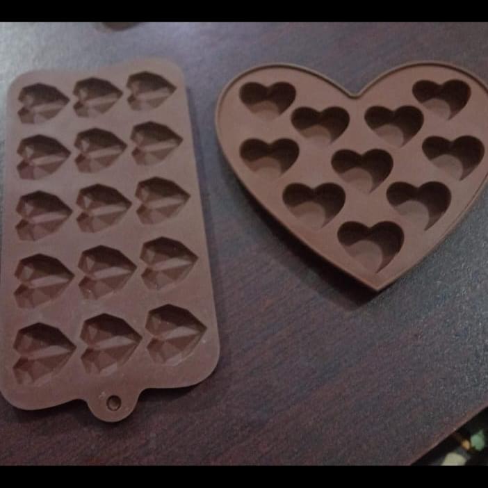 Silicone Chocolate Molds | Non-Stick Candy & Cake Chocolate Making Mold Kit | For Kids & Adults ( rectangle shape) - Image 3